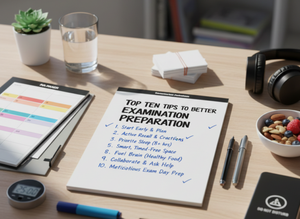 Top Ten Tips To Better Examination Preparation
