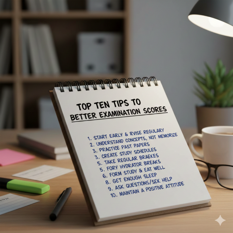 Top Ten Tips To Better Examination Scores