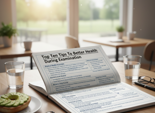 Top Ten Tips To Better Health During Examination